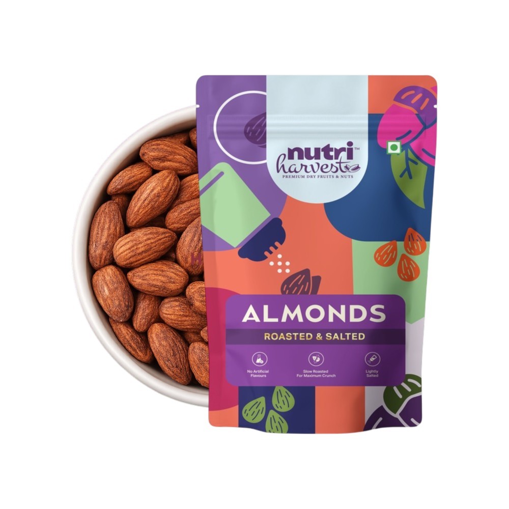 Nutri Harvest California Roasted & Salted Almonds