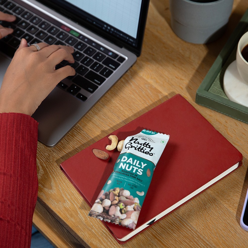 Nutty Gritties Daily Mix Nuts Roasted in Himalayan Pink Salt
