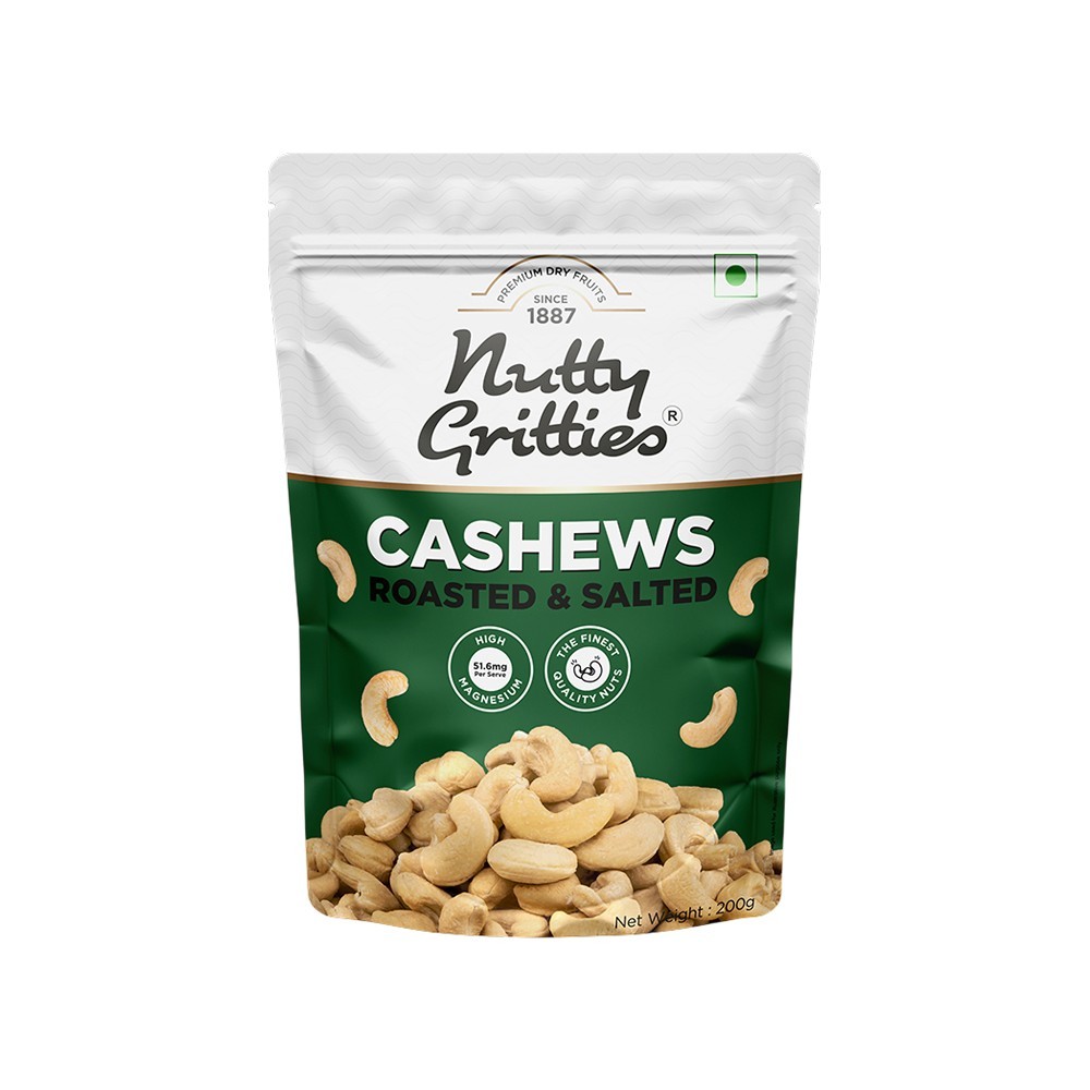 Nutty Gritties Lightly Salted & Roasted Jumbo Flavoured Cashew