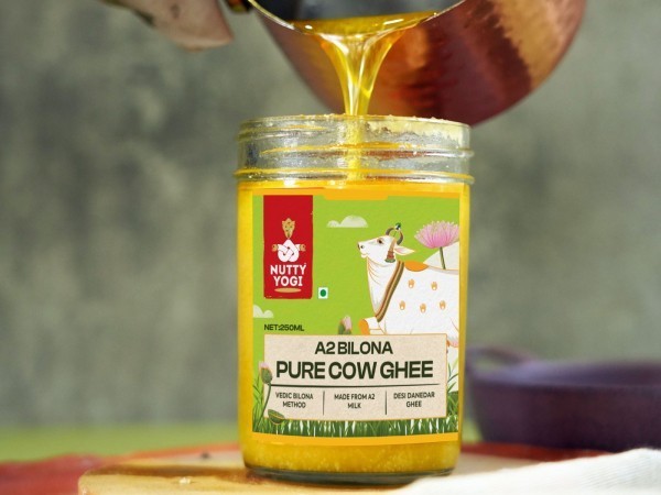 Nutty Yogi Pure Bilona A2 Ghee (Cow) (A2 Tuppa)