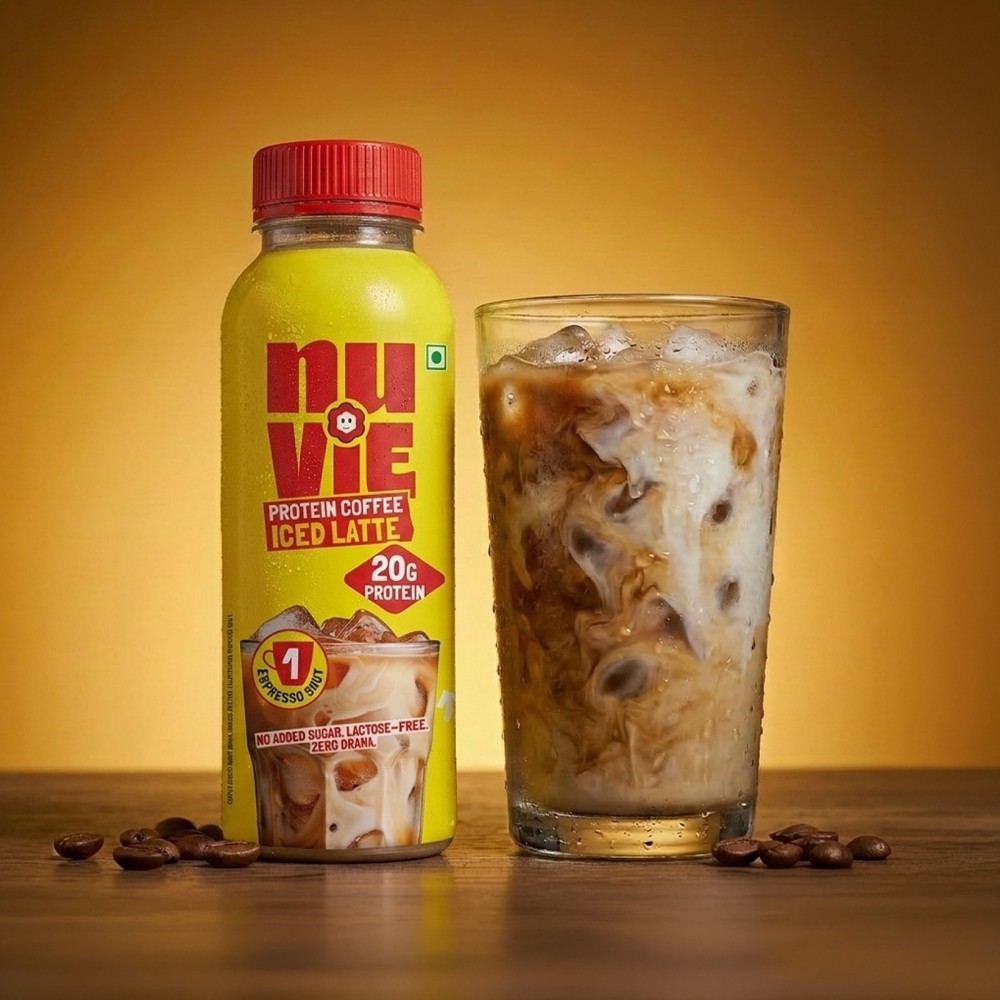 Nuvie Protein Cold Coffee (Iced Latte)