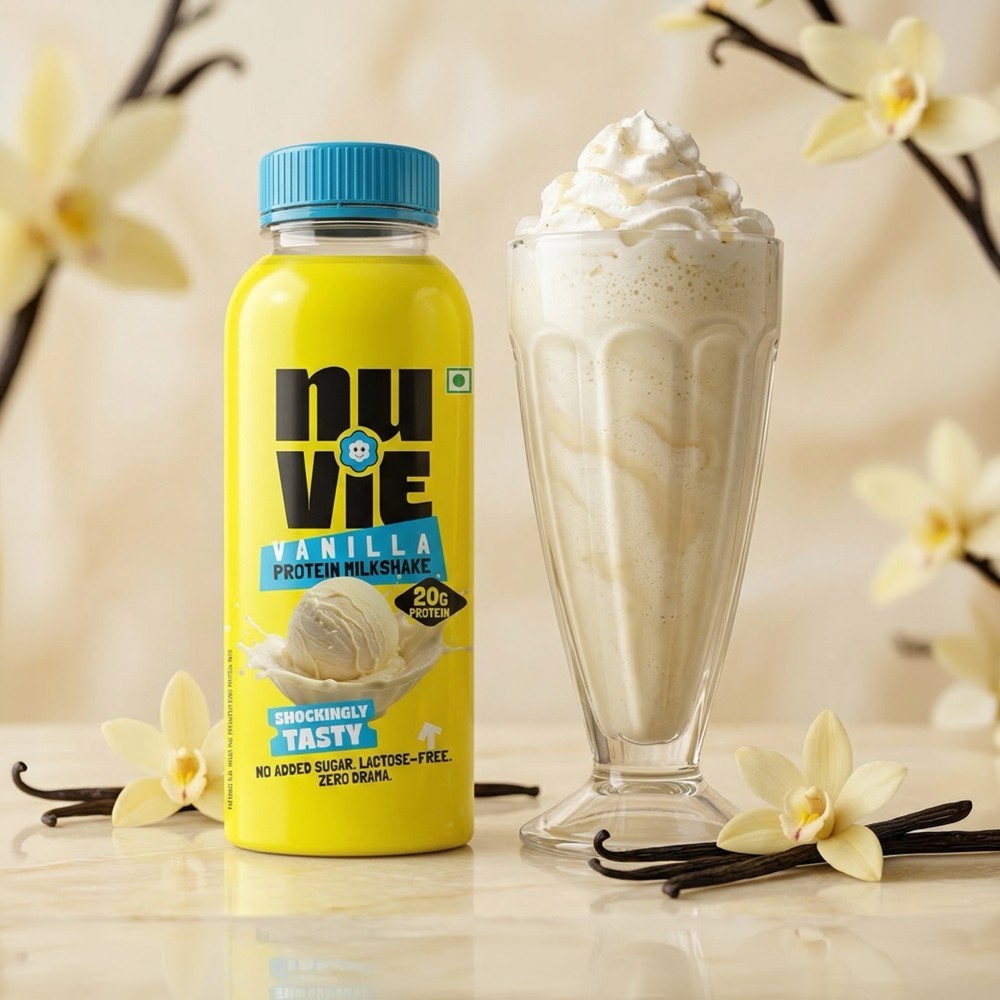 Nuvie Vanilla Protein Milkshake