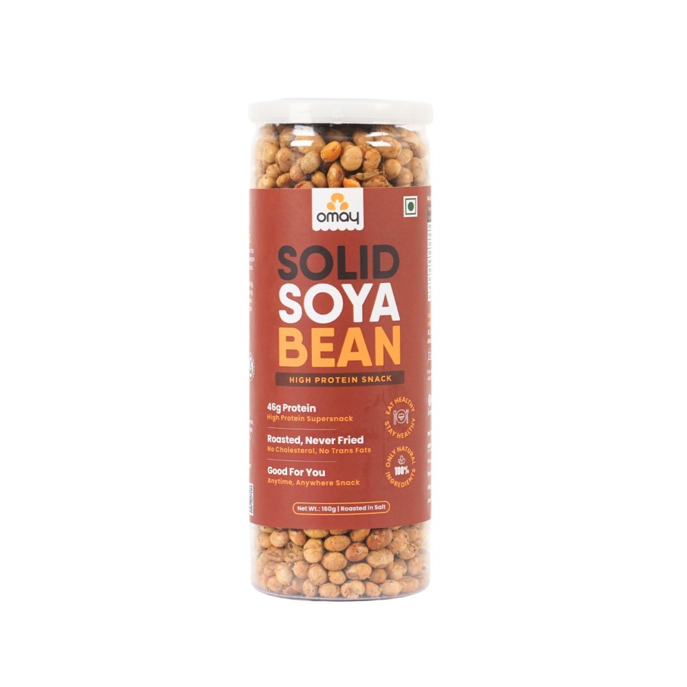Omay Foods Roasted Soyabean (Protein Rich)