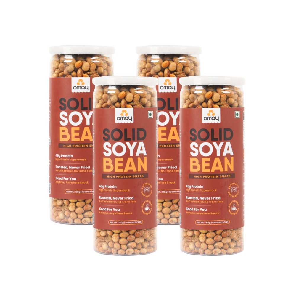 Omay Foods Roasted Soyabean (Protein Rich)