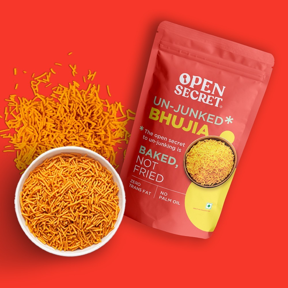 Open Secret Baked (Not Fried) Bhujia Namkeen - Healthy Snacks