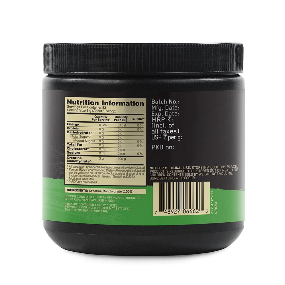 Optimum Nutrition (ON) Micronised Creatine Powder (Unflavoured)