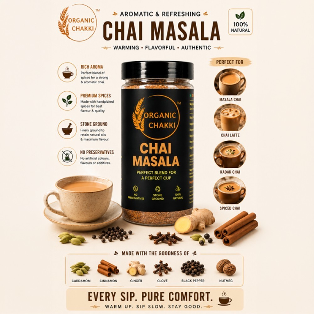 Organic Chakki Chai Masala