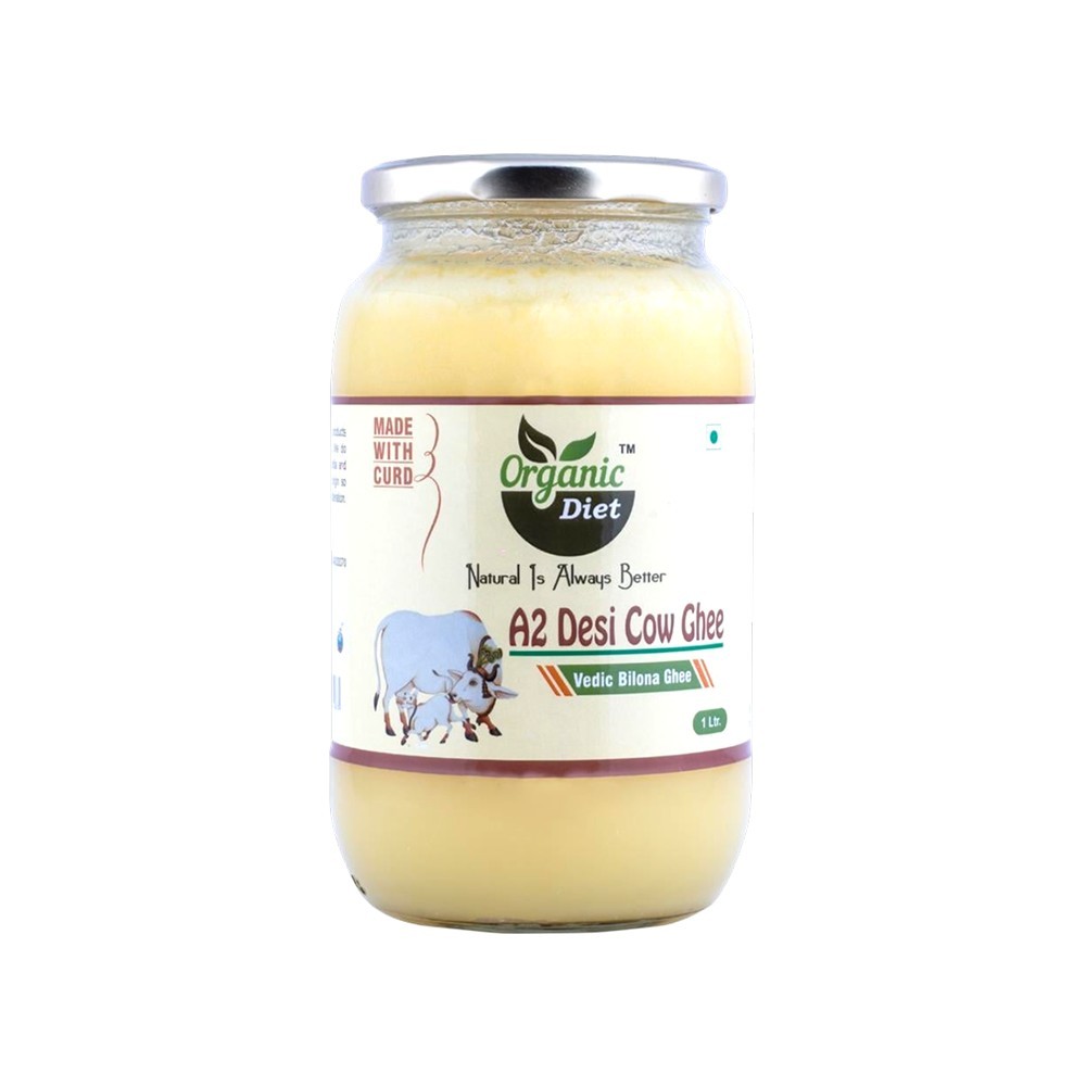 Organic Diet Desi Vedic Bilona Organic A2 Ghee