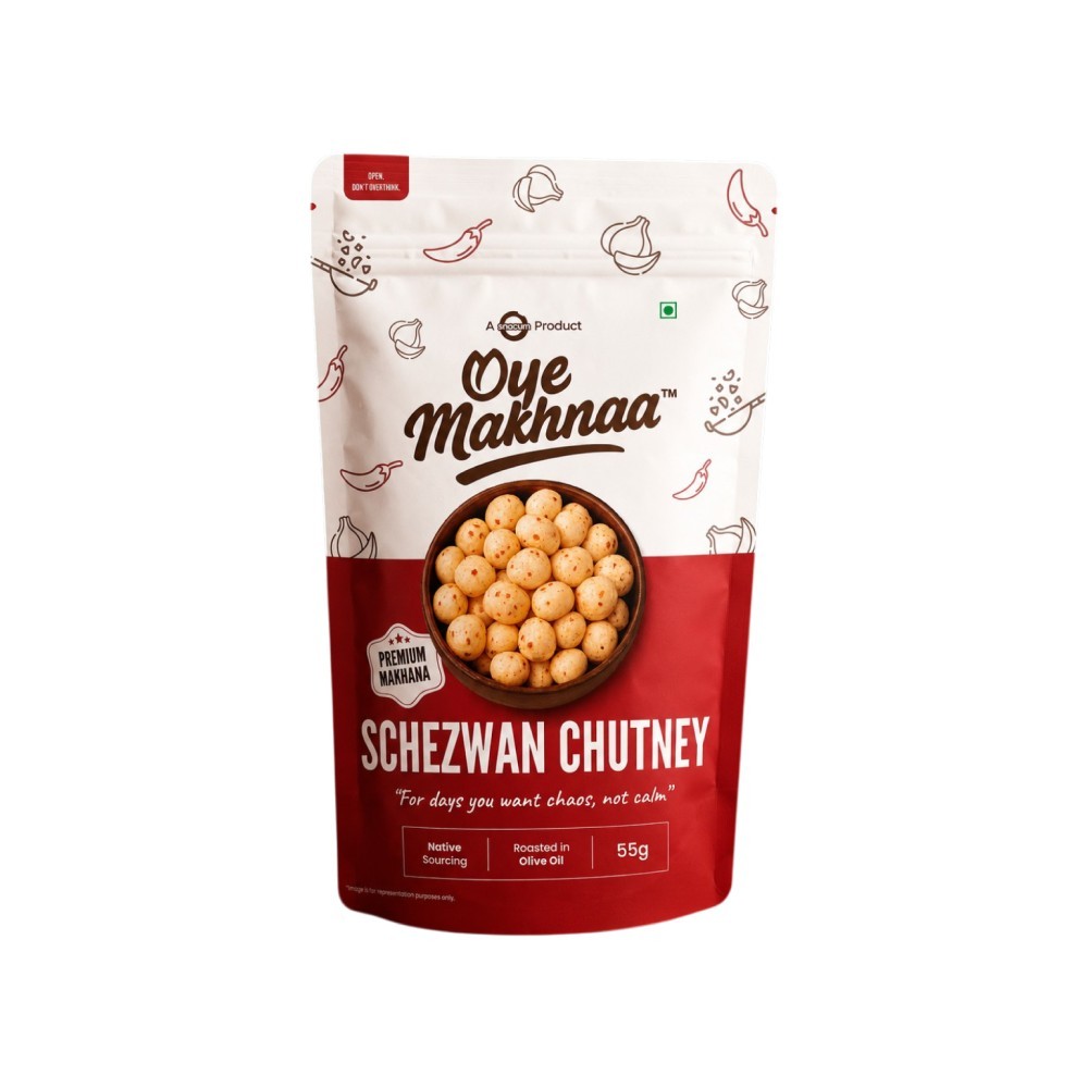 Oye Makhnaa Schezwan Chutney Flavoured Makhana