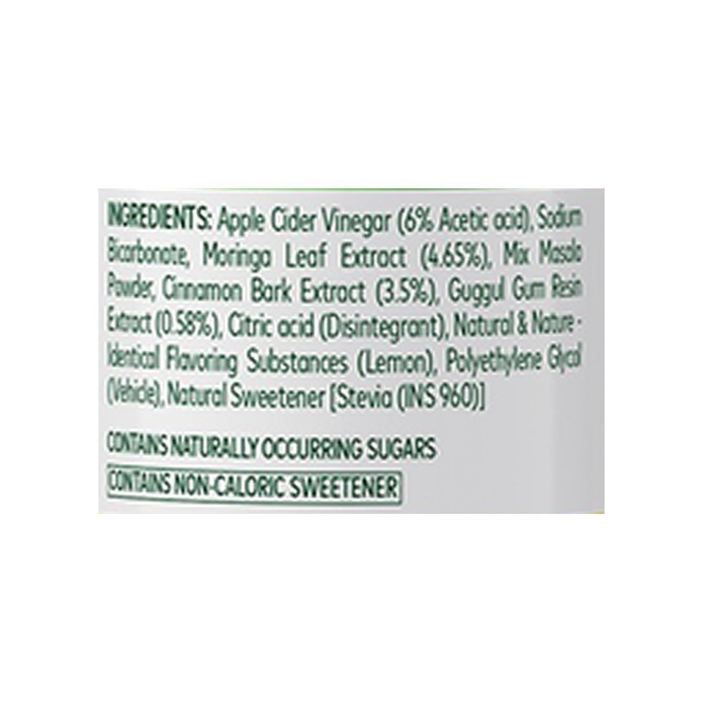 OZiva Apple Cider Vinegar + Moringa Effervescent Tablets (Lemon Masala)