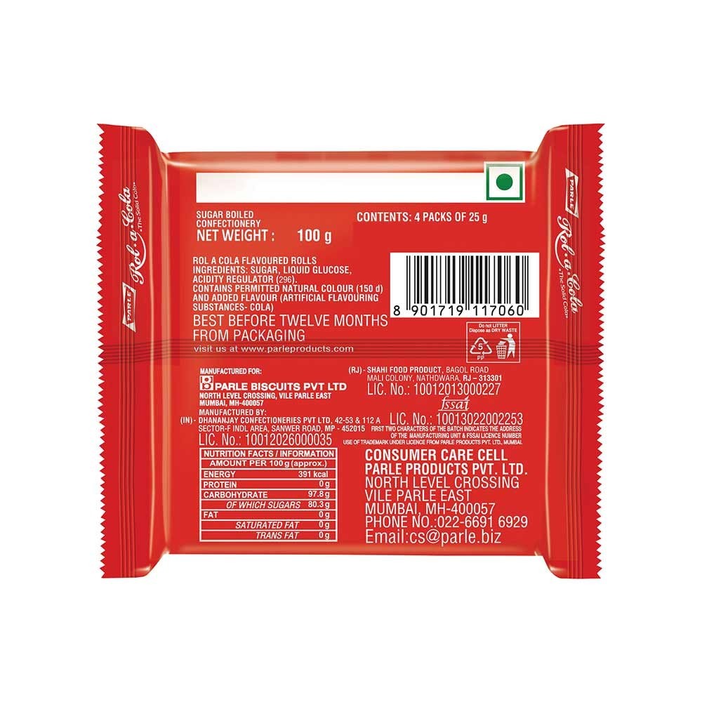 Parle Rol a Cola Candy