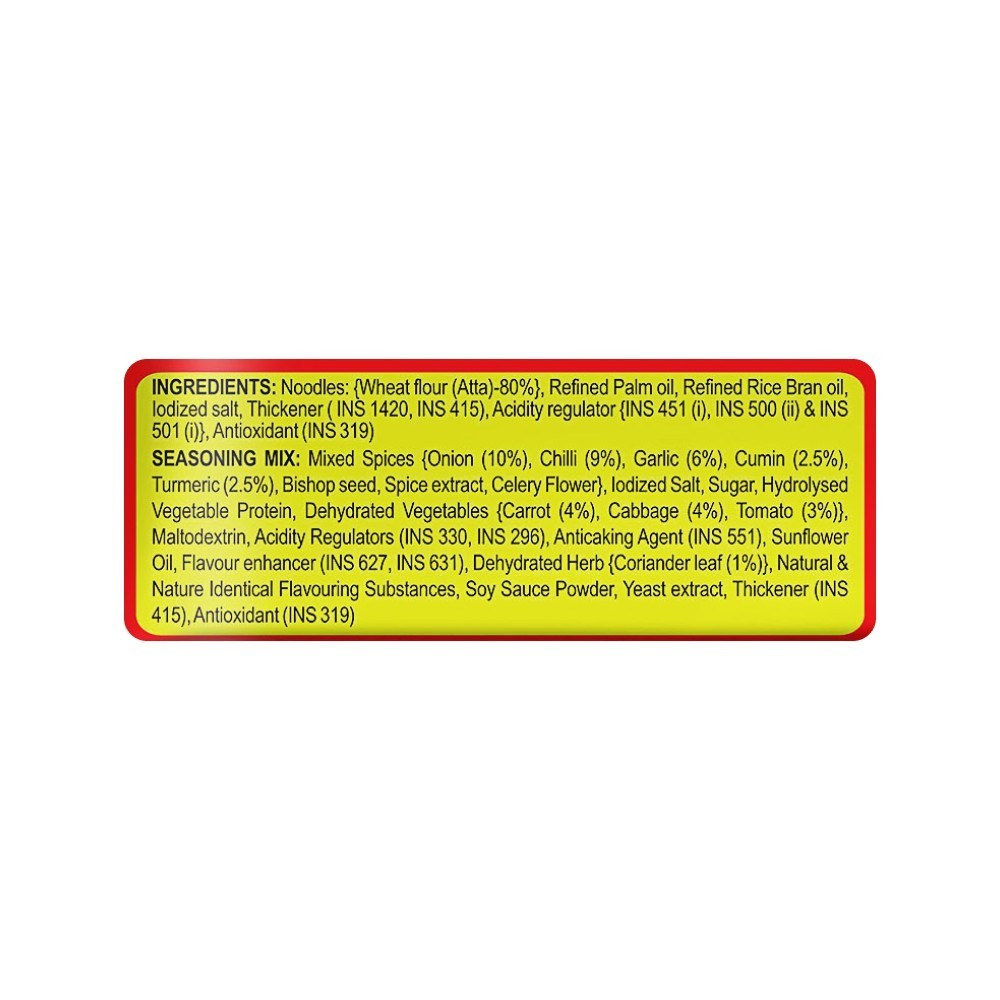 Patanjali Chatpata Atta Noodles (Classic Family Pack)
