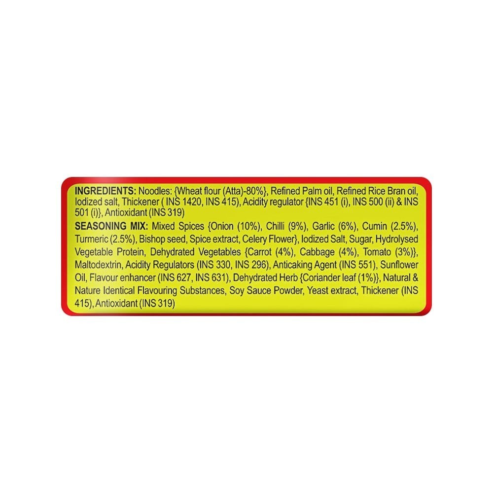 Patanjali Chatpata Atta Noodles (Classic Family Pack)