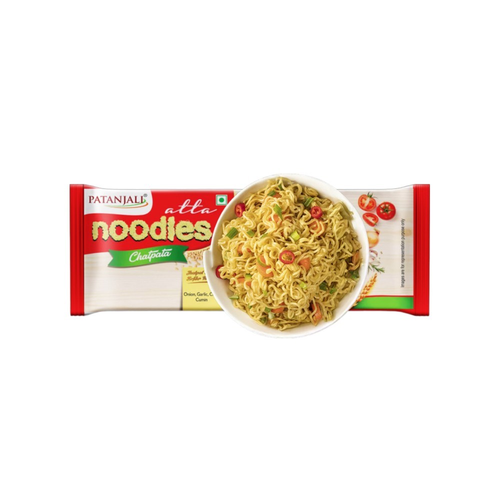Patanjali Chatpata Atta Noodles (Classic Family Pack)