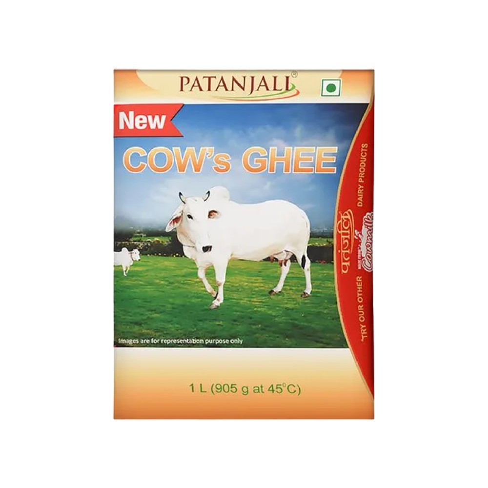Patanjali Cow Ghee (1 l) (Hasuvina Tuppa)
