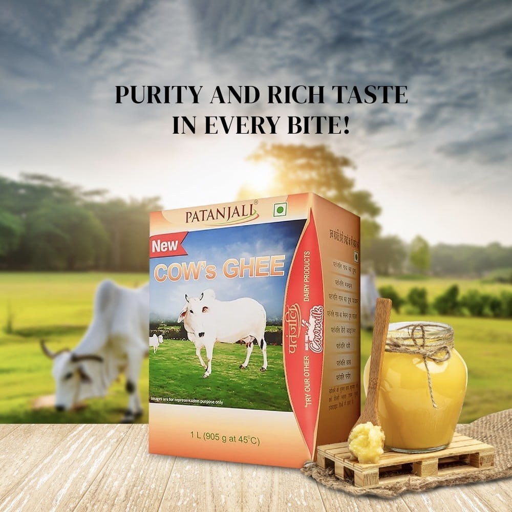 Patanjali Cow Ghee (1 l)
