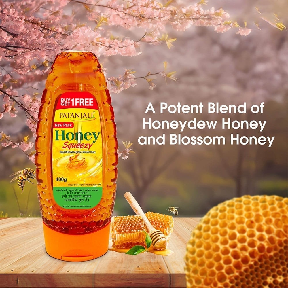 Patanjali Honey Squeezy - Buy 1 Get 1 Free