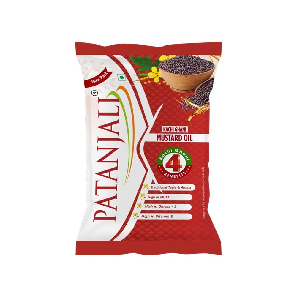 Patanjali Mustard Oil Kachi Ghani (Cold Pressed)