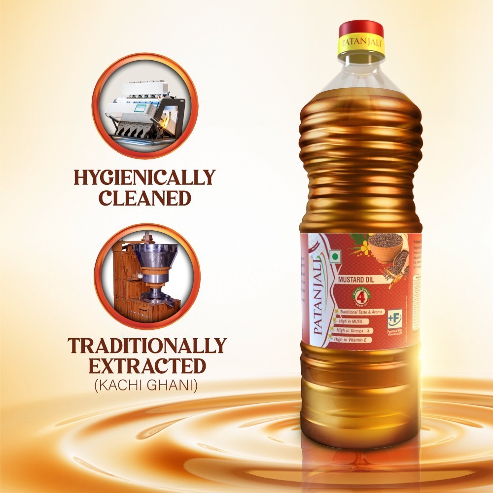 Patanjali Mustard Oil Kachi Ghani (Cold Pressed)