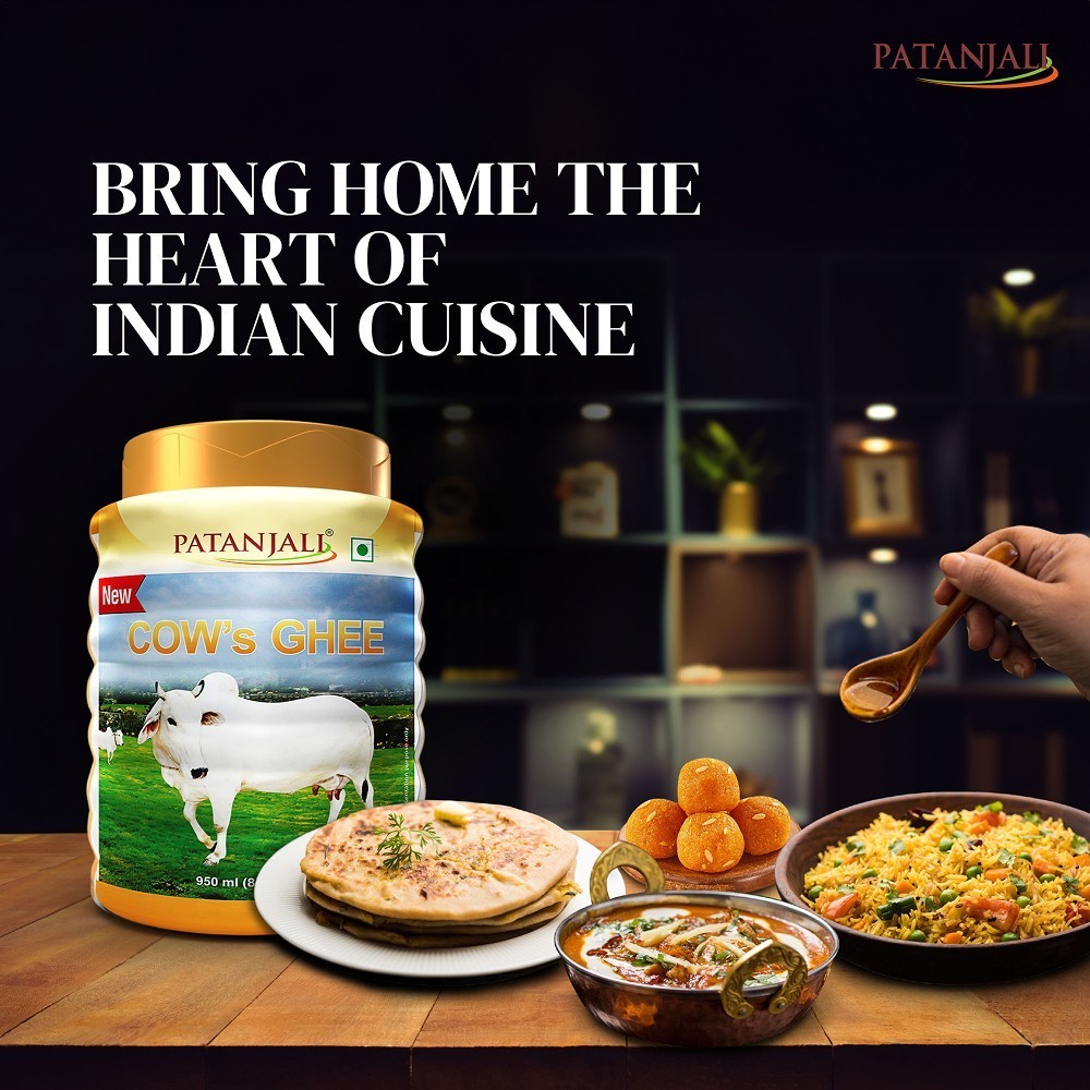 Patanjali Pure Cow Ghee (Hasuvina Tuppa)