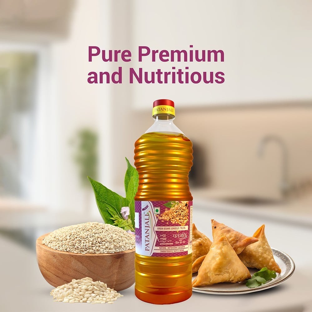 Patanjali Virgin Sesame Oil (Gingelly/Til Oil)