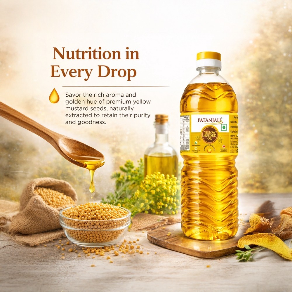 Patanjali Yellow Mustard Oil