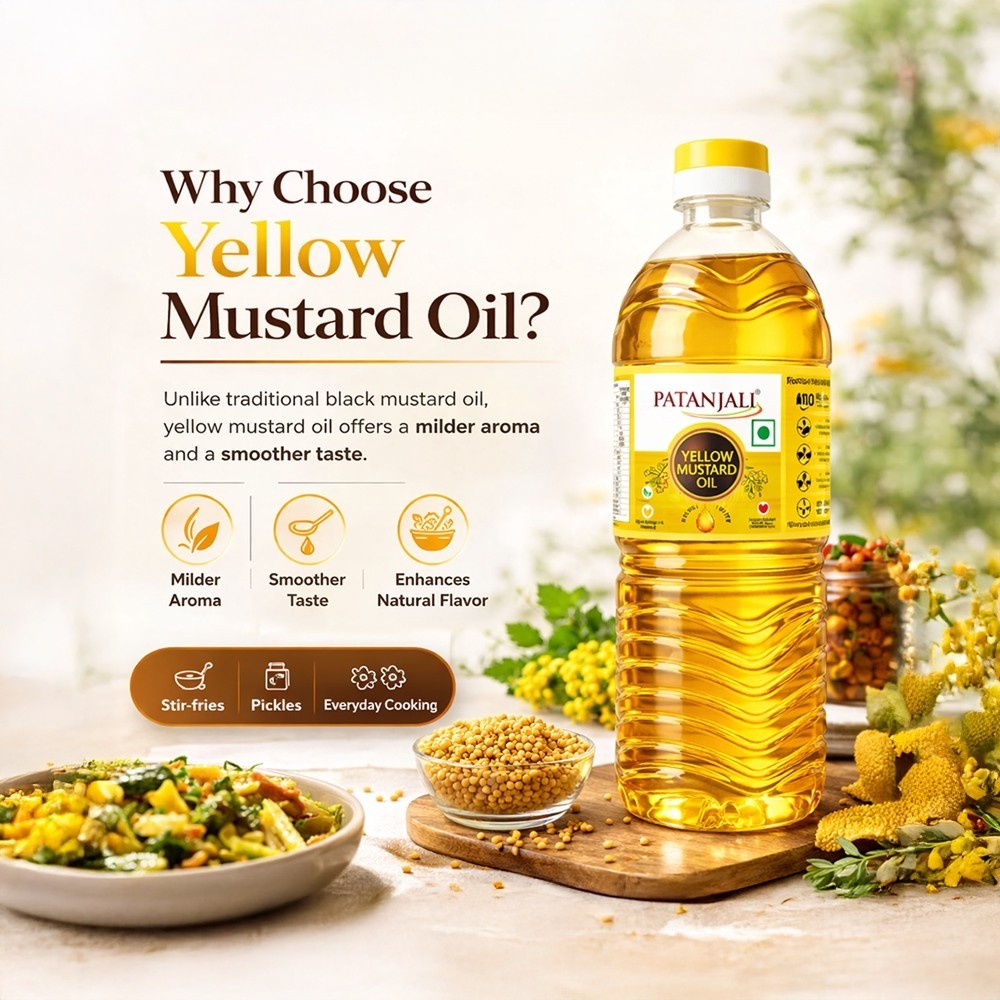Patanjali Yellow Mustard Oil