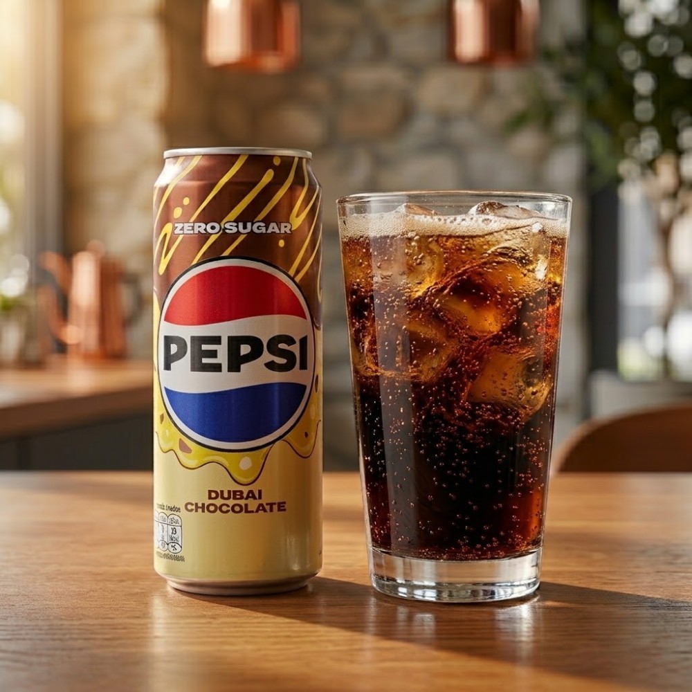 Pepsi Dubai Chocolate Soft Drink
