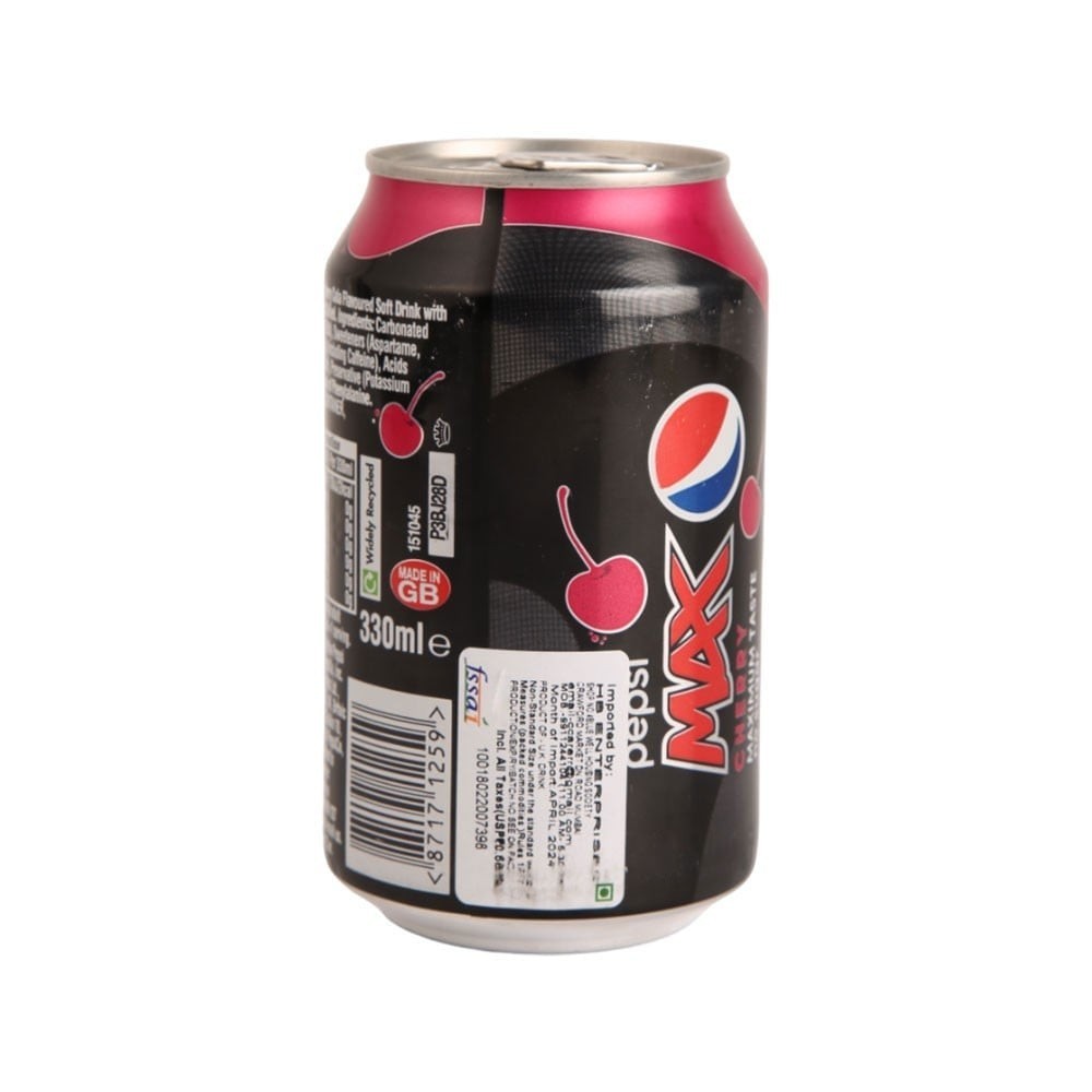 Pepsi Max Cherry No Sugar Soft Drink