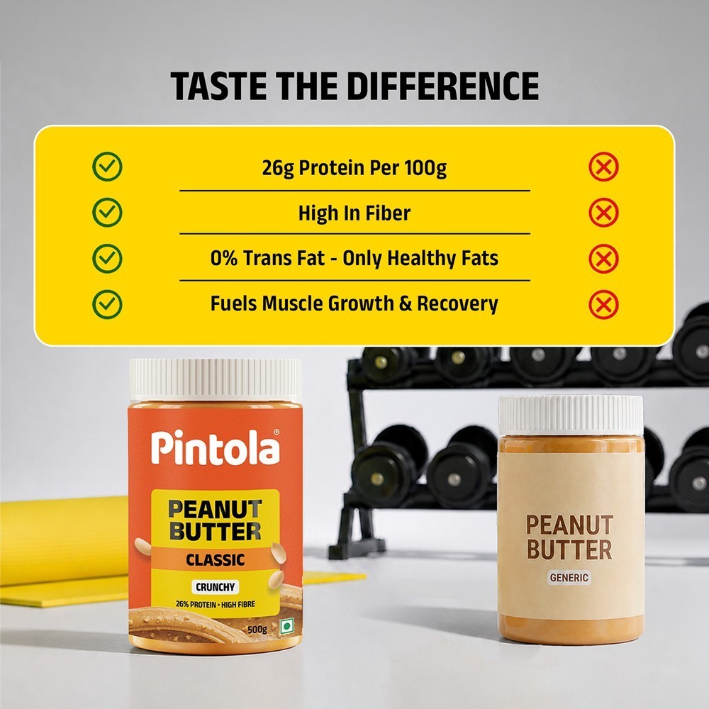 Pintola Classic Crunchy Peanut Butter