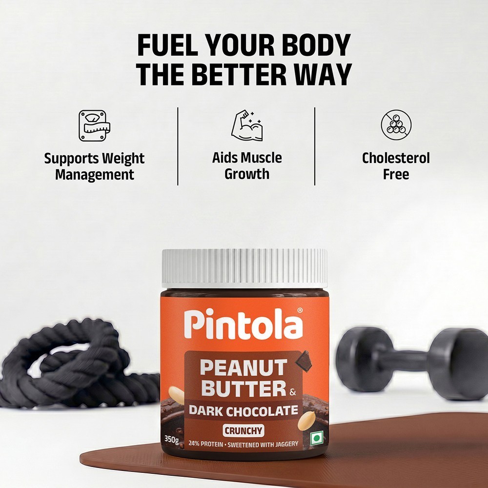 Pintola Dark Chocolate Crunchy Peanut Butter