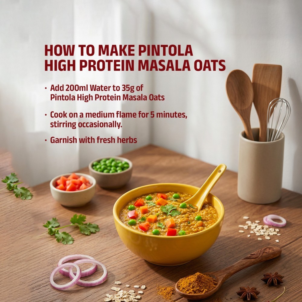 Pintola Masala High Protein Oats