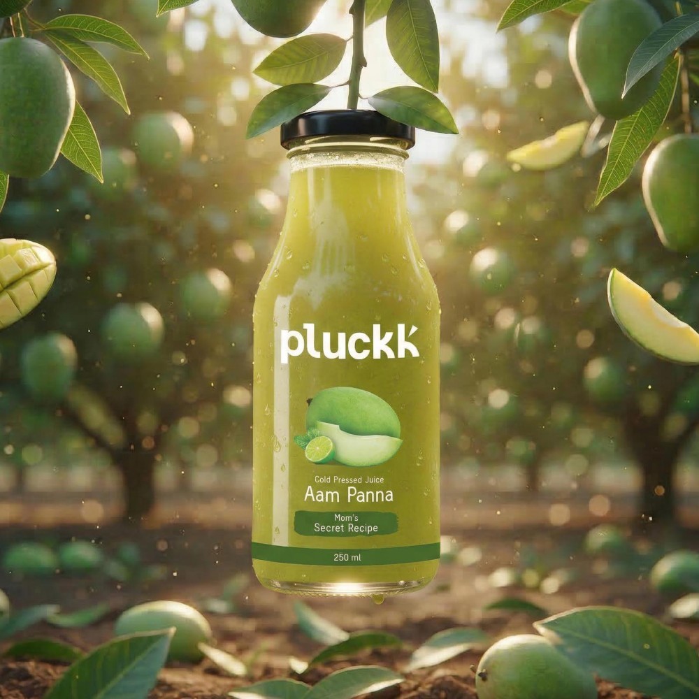 Pluckk Cold Pressed Aam Panna Juice