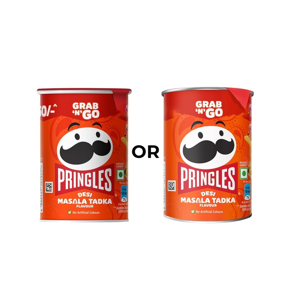Pringles Grab 'N' Go Desi Masala Tadka Potato Chips