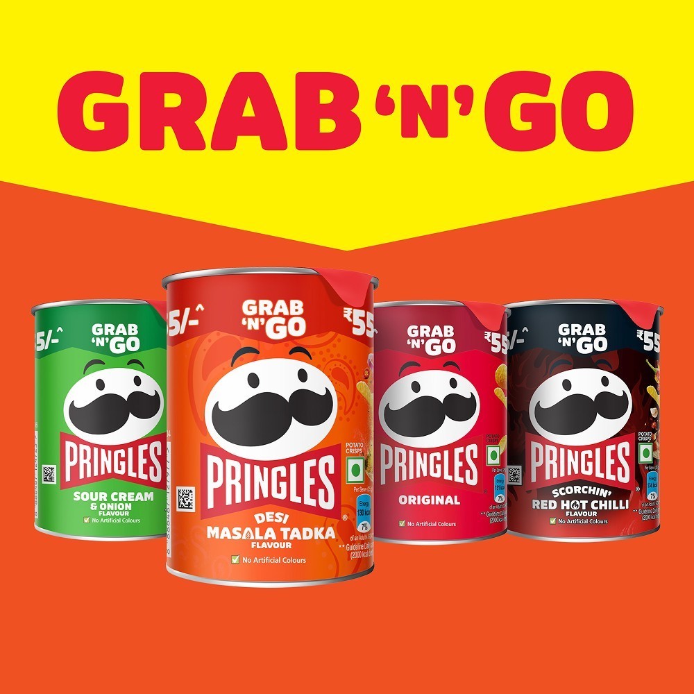 Pringles Grab 'N' Go Desi Masala Tadka Potato Chips