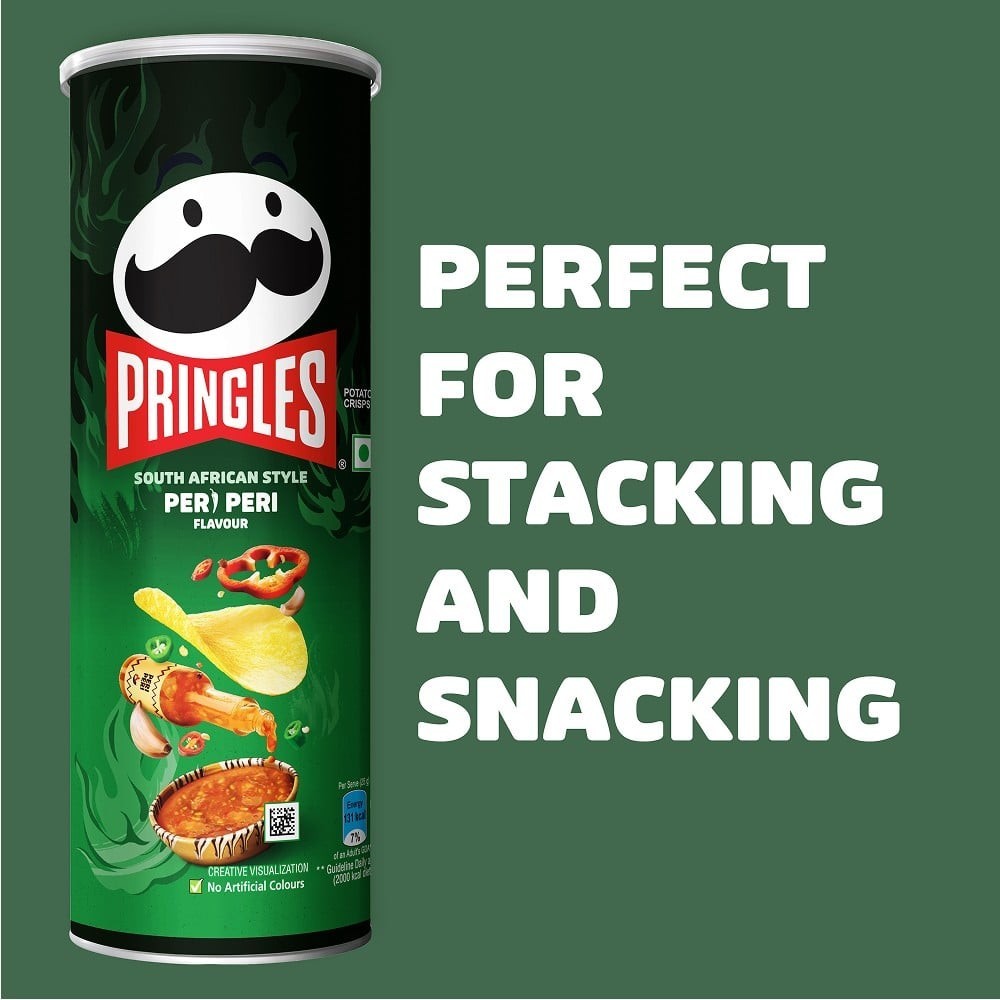 Pringles Peri Peri Chips - Crispy Snack