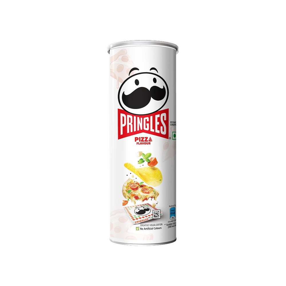 Pringles Pizza Flavour Potato Chips - Crispy Snack