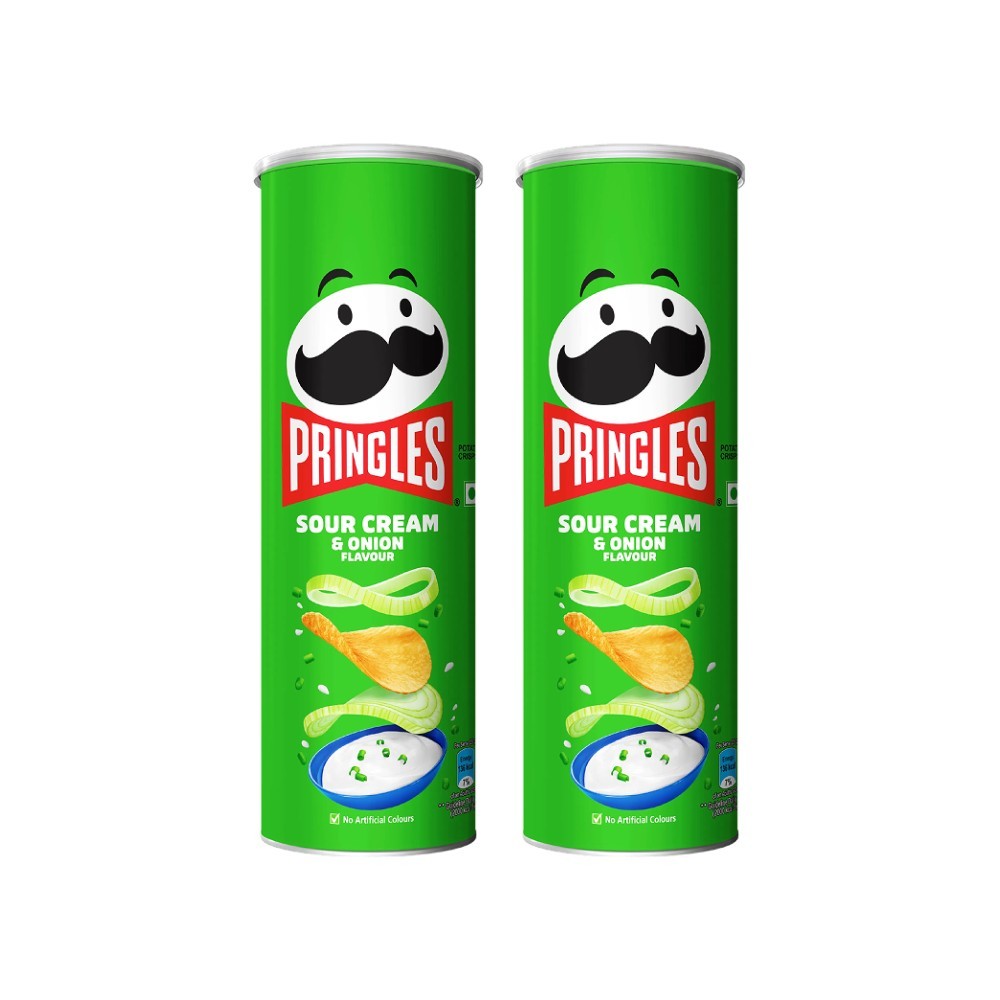 Pringles Sour Cream & Onion Potato Chips