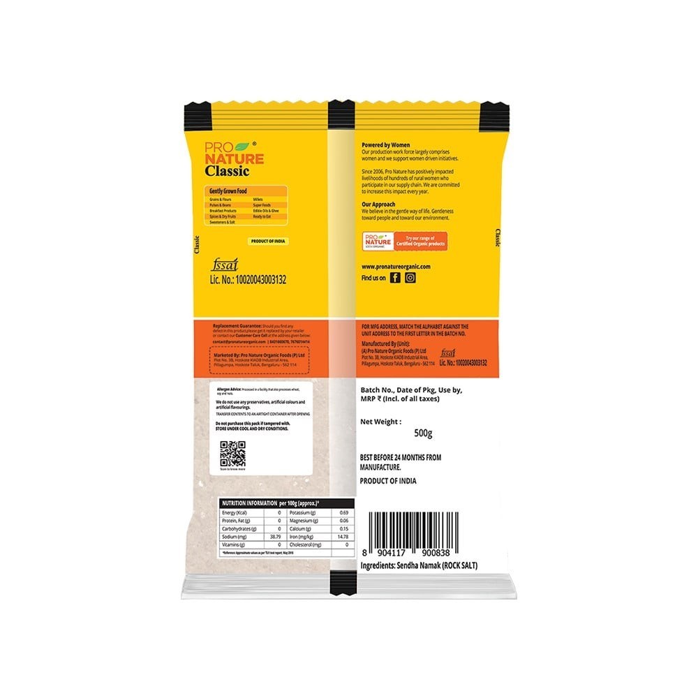 Pro Nature Classic Rock Salt (Sendha Namak)
