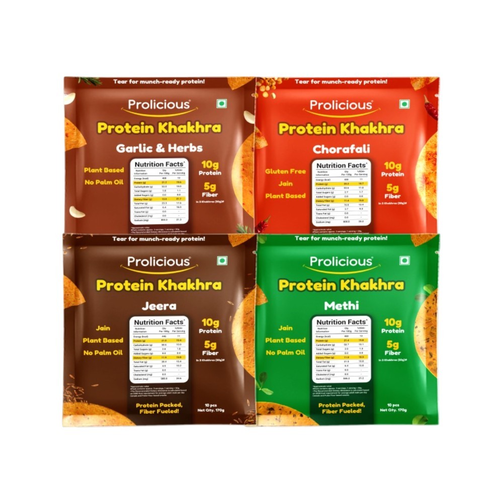 Prolicious High Protein & Fiber Khakhra