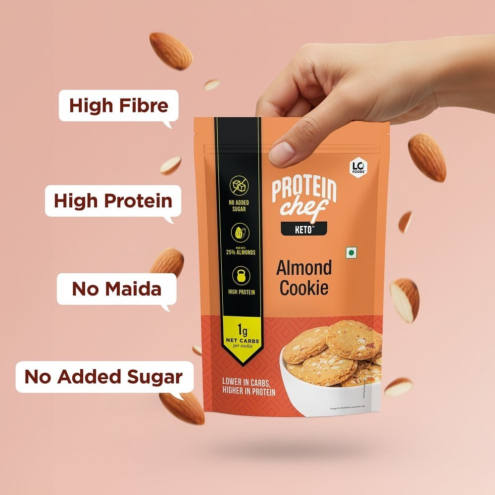 Protein Chef Keto Almond Cookies (No Added Sugar)