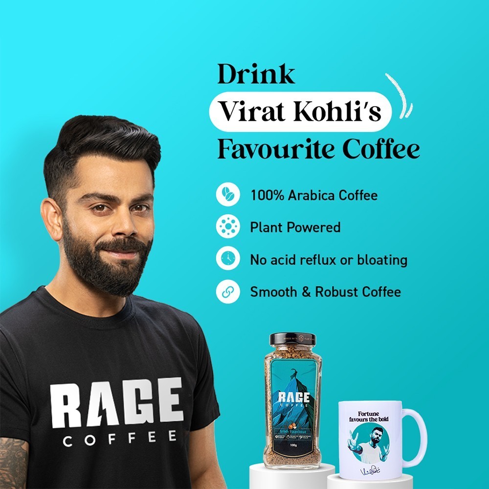 Rage Coffee Irish Hazelnut Flavoured Instant Coffee