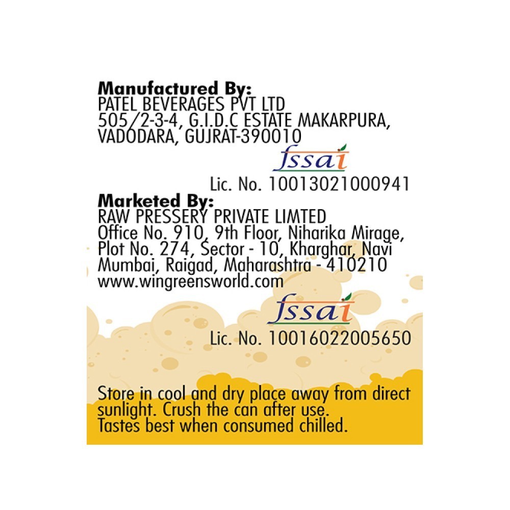 Raw Pressery Beer Buzz Energy Drink
