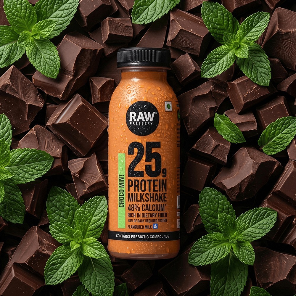 Raw Pressery Choco Mint Protein Milkshake