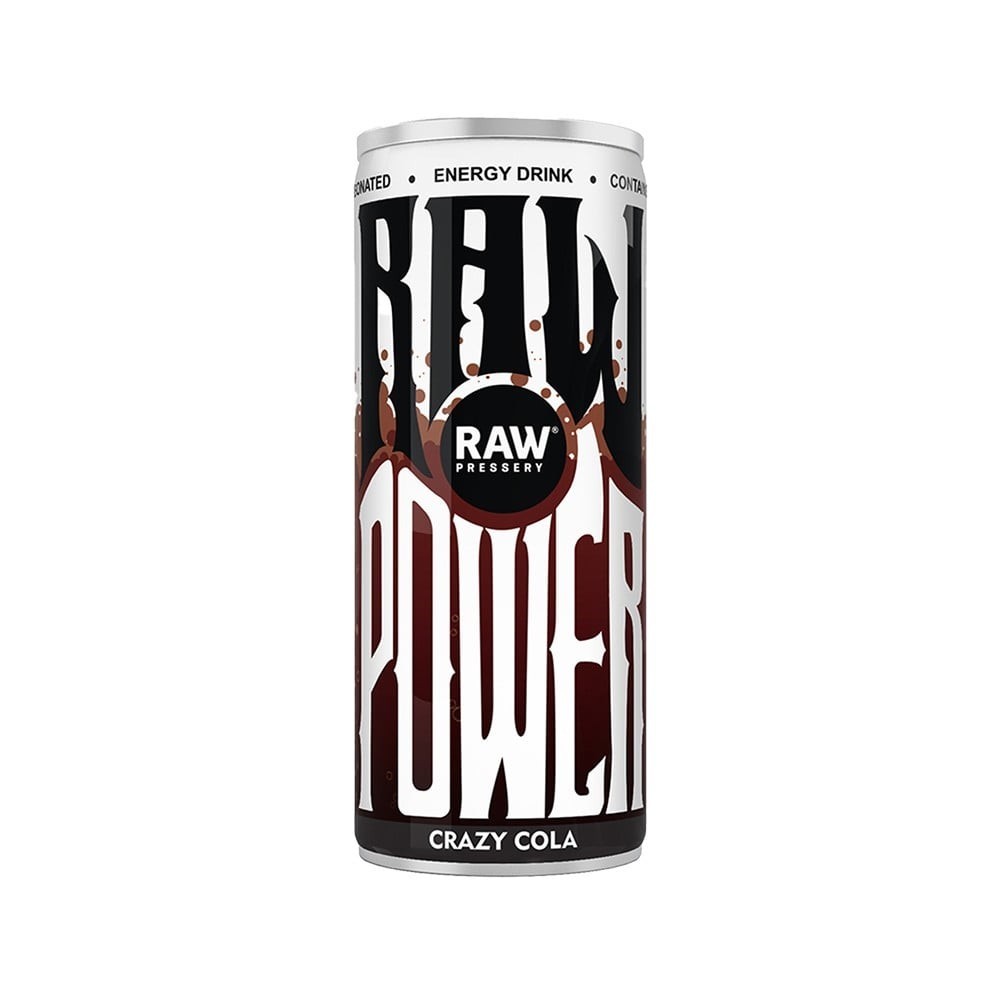 Raw Pressery Crazy Cola Energy Drink
