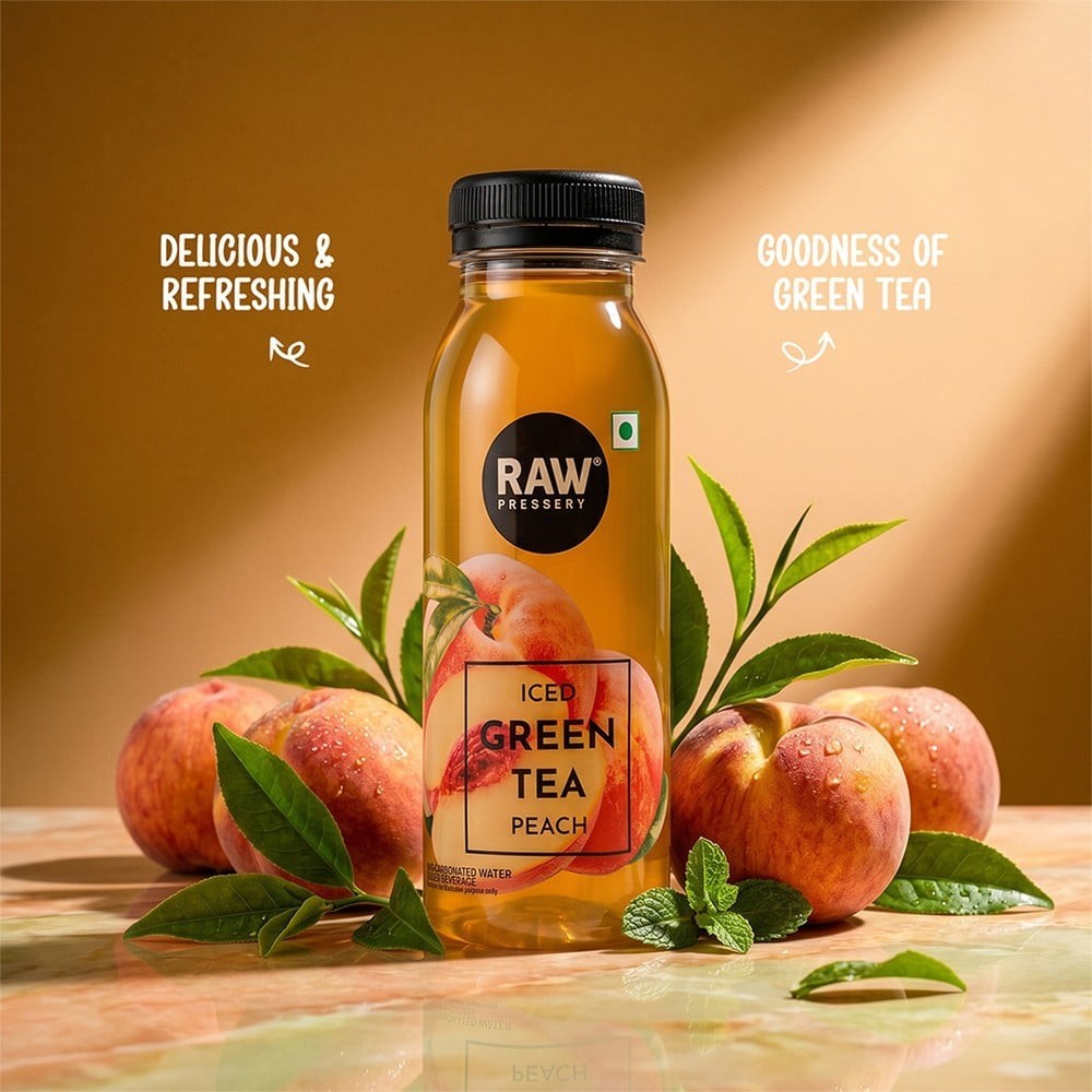 Raw Pressery Iced Tea (Peach)