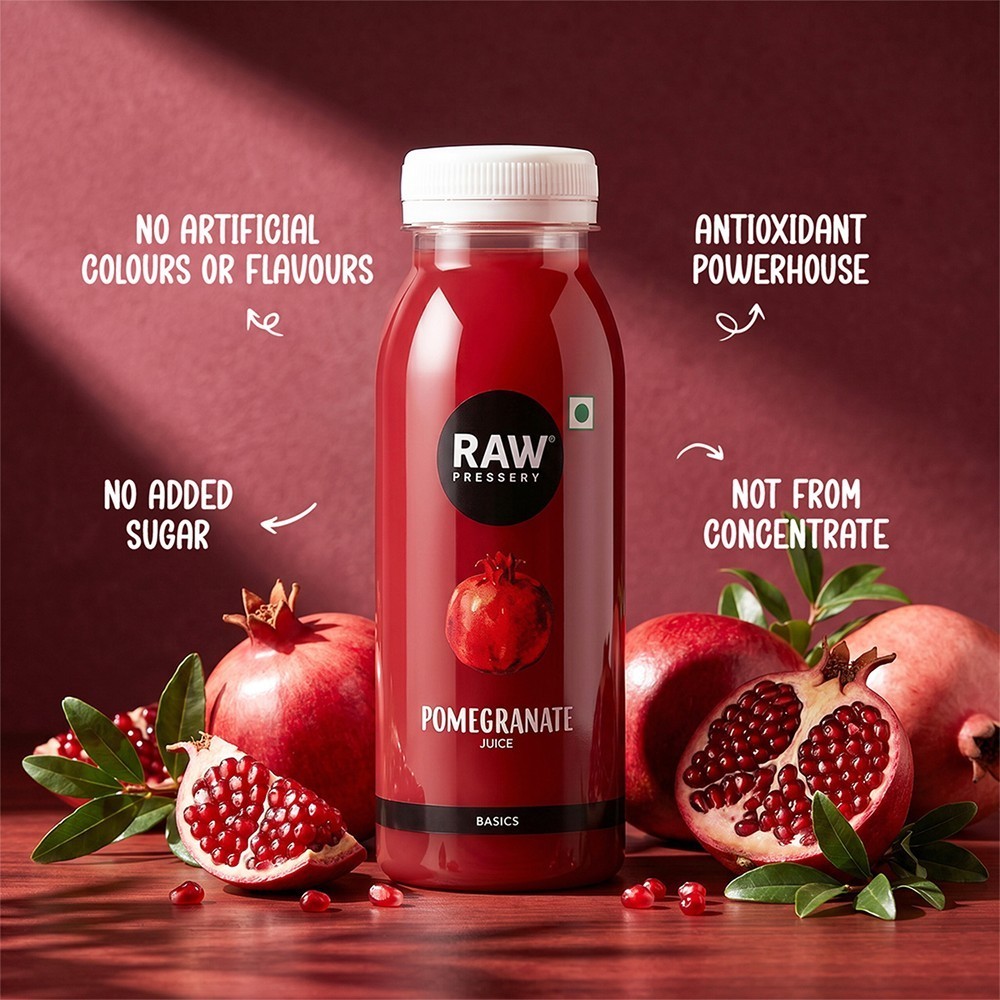 Raw Pressery Pomegranate Juice (250 ml)