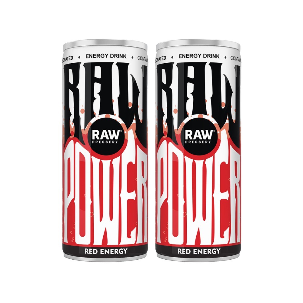 Raw Pressery Red Energy Drink
