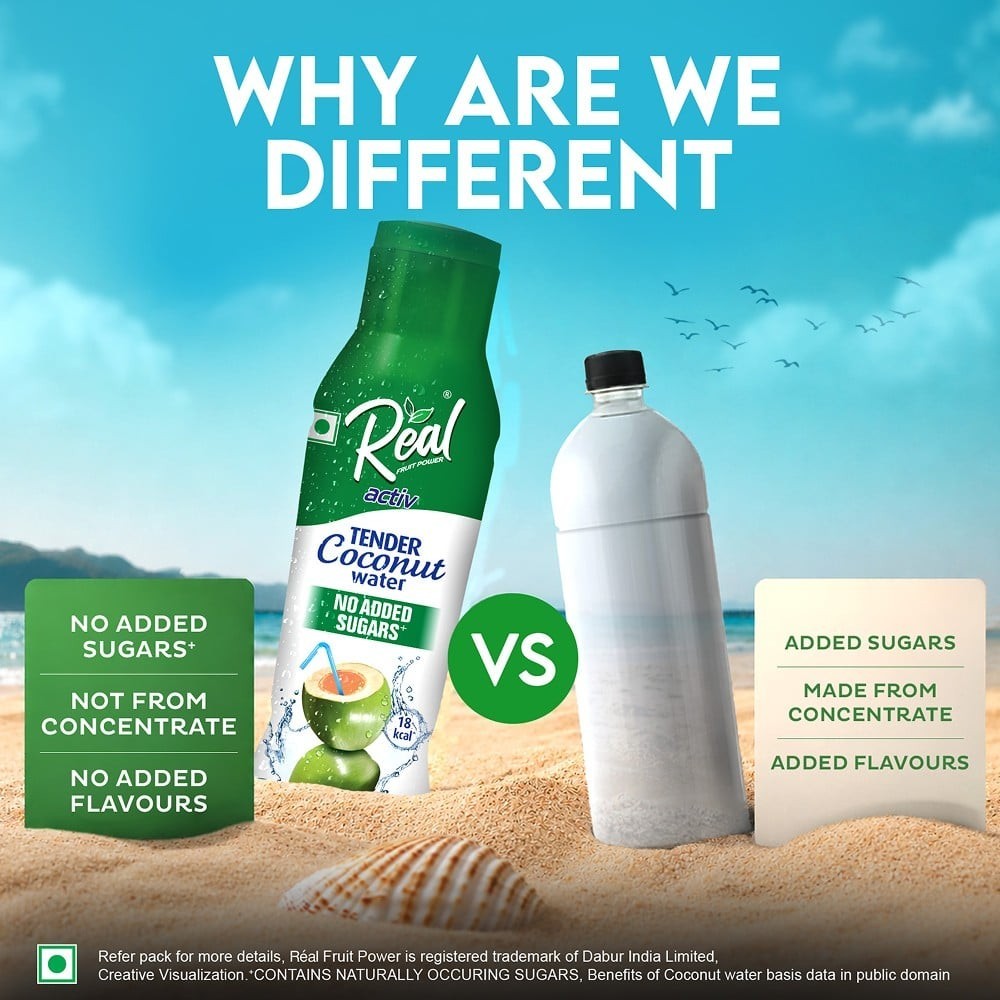 Real Activ Coconut Water Not from Concentrate