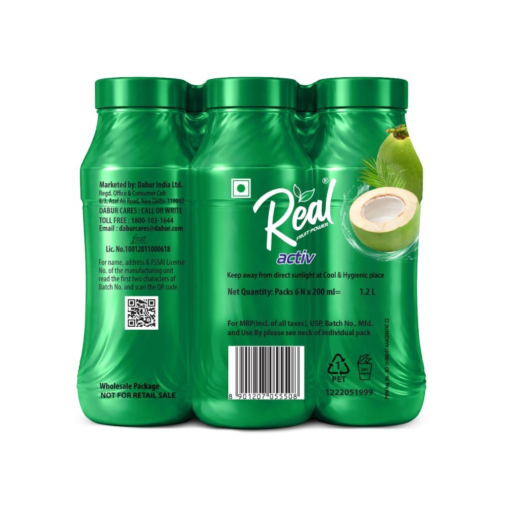 Real Activ Coconut Water Refreshing Hydration